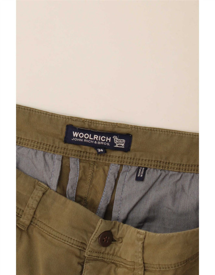 Woolrich muške chino kratke hlače W34 velike kaki boje