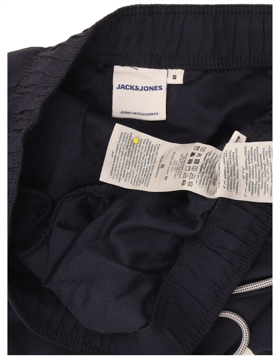 Jack & Jones muške kratke hlače za kupanje male tamnoplave poliesterske boje