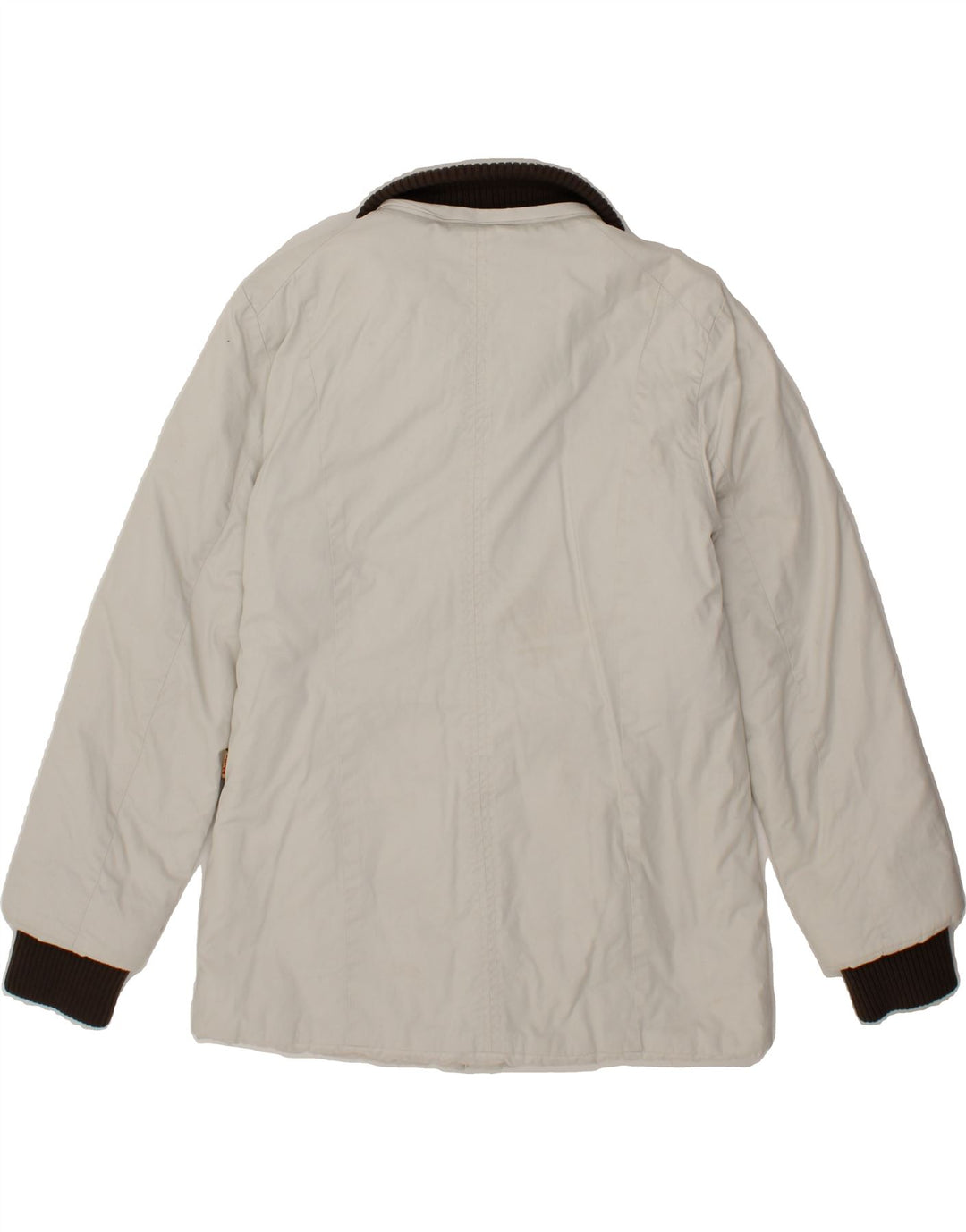 KHUJO Womens Windbreaker Jacket UK 18 XL Grey Cotton Vintage KHUJO and Second-Hand KHUJO from Messina Hembry 