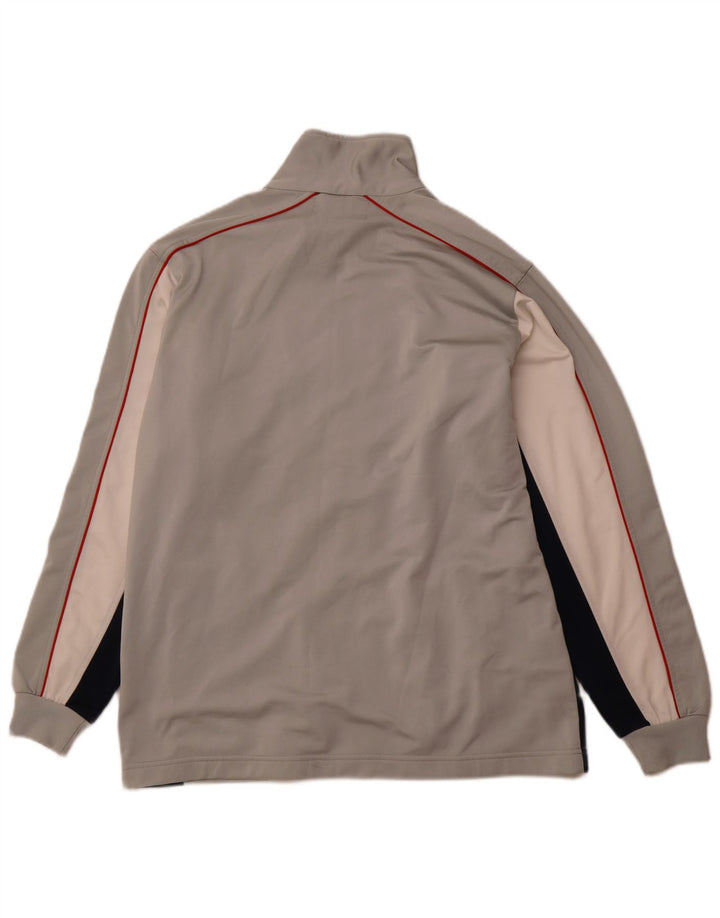 KAPPA muška gornja jakna trenirke, veliki sivi poliester u boji