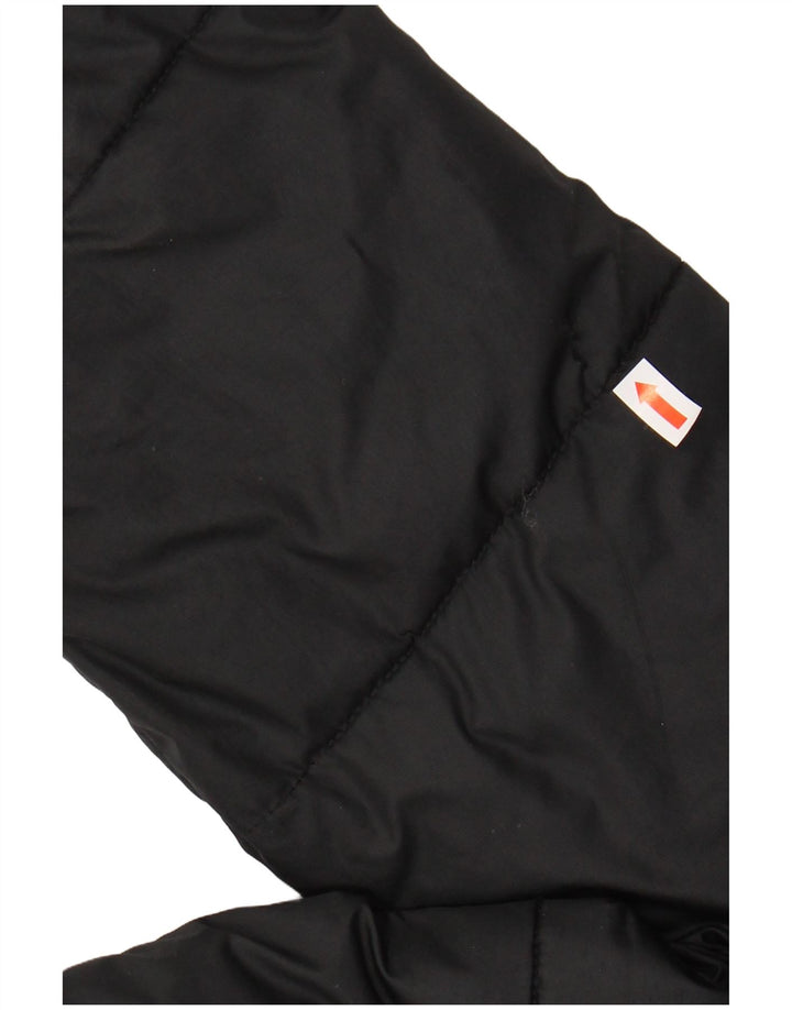 HOLLISTER Ženska prevelika podstavljena jakna UK 6 XS crni poliester