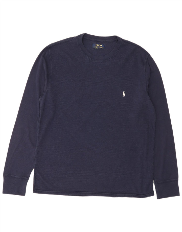 Polo Ralph Lauren muška majica dugih rukava srednje tamnoplava