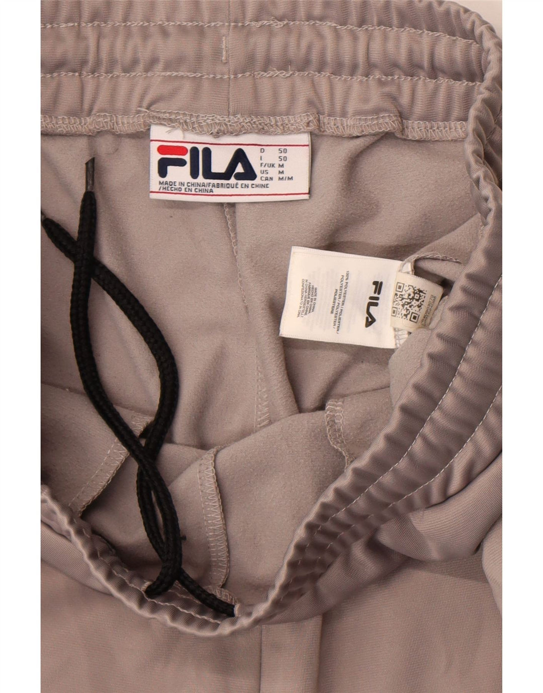 Fila Muška trenirka Hlače Joggers srednje sivi poliester