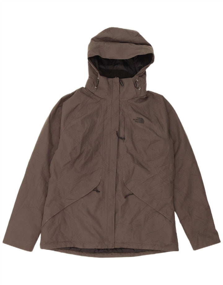 The North Face ženska jakna s kapuljačom UK 16 veliki sivi poliester
