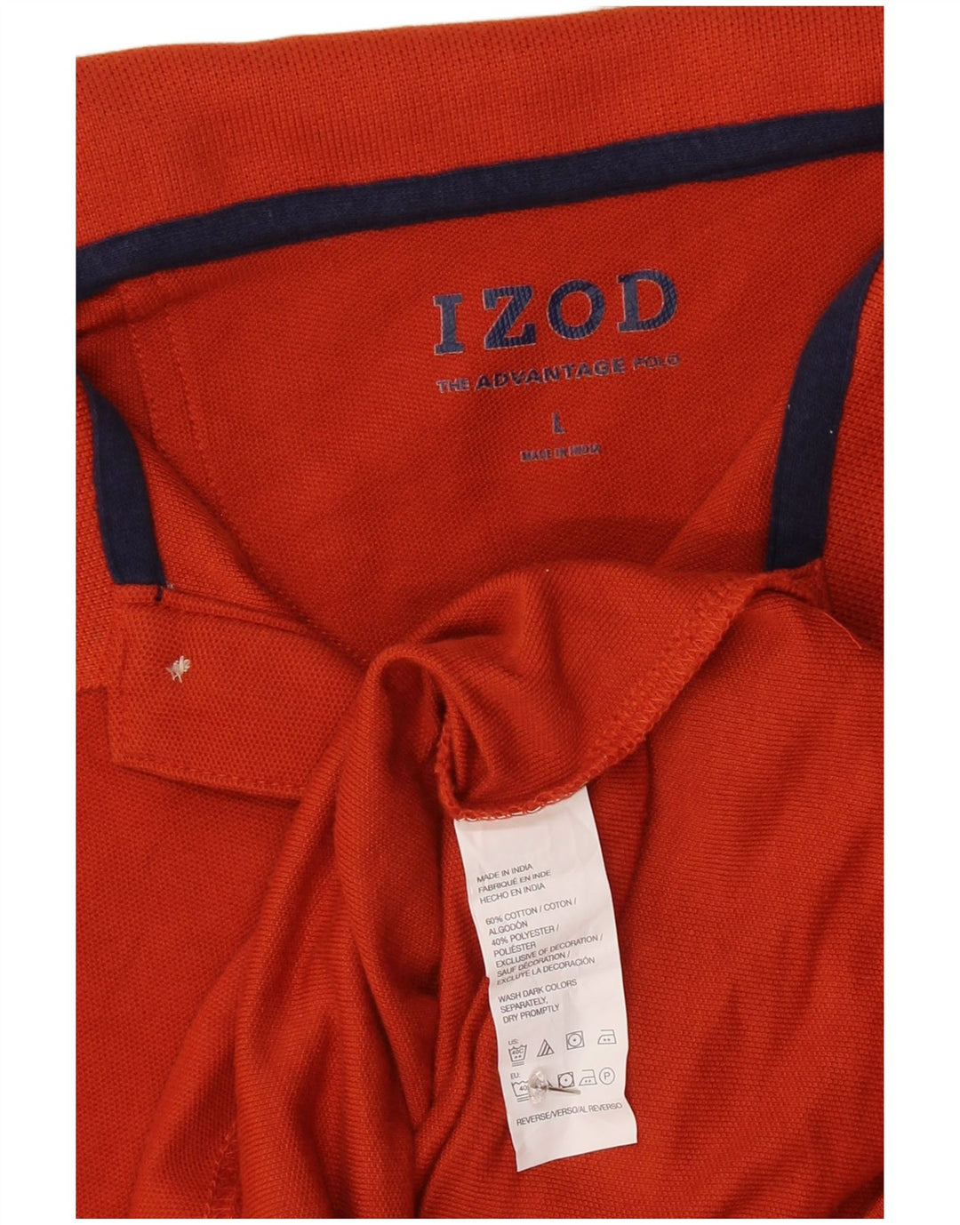 IZOD muška polo majica velika narančasta pamuk