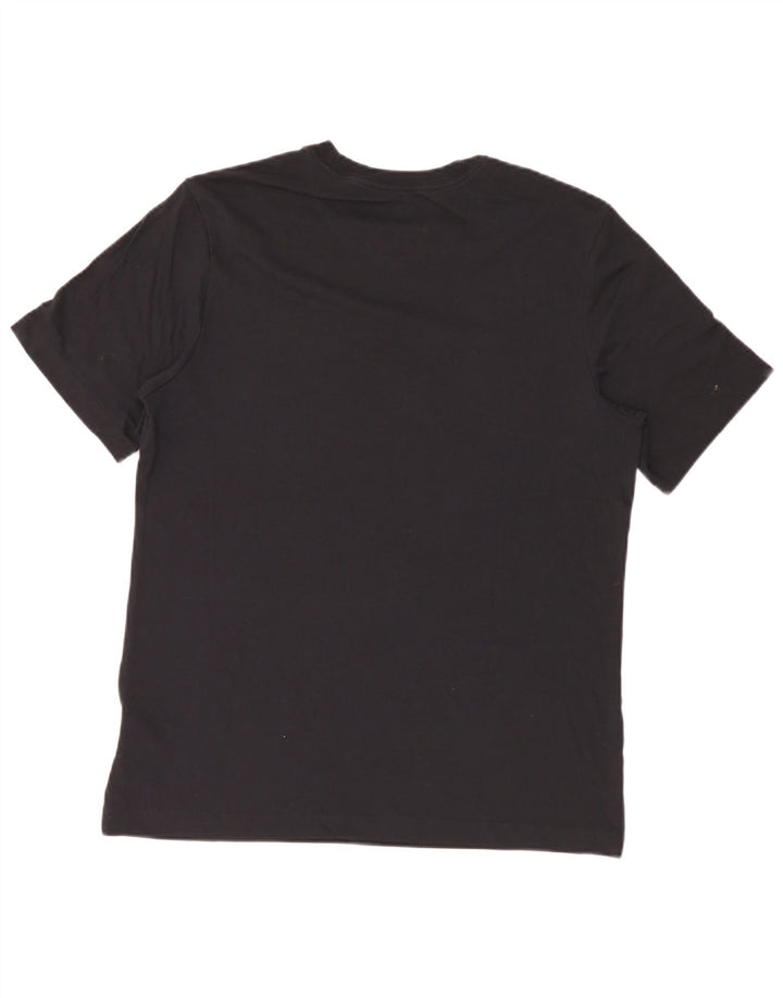 Nike Dri Fit Graphic T-Shirt Top srednje crni pamuk