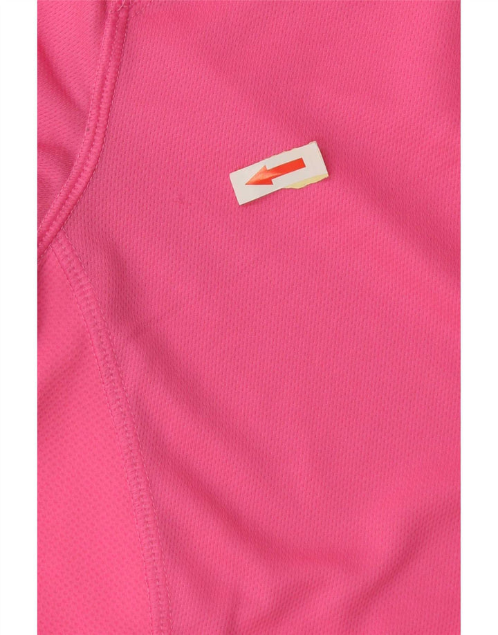 Adidas ženska majica kratkih rukava UK 8 mali ružičasti poliester
