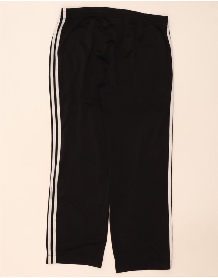 Adidas muške hlače od trenirke velike crne poliesterske