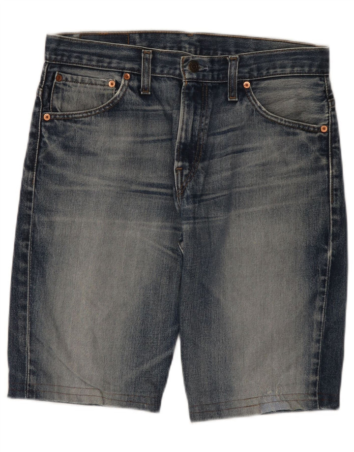 LEVI'S muške 507 traper kratke hlače W33 srednje plavi pamuk