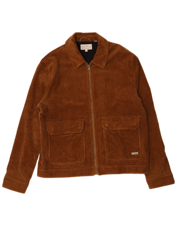 Jack Wills muška bomber jakna od samta UK 40 velika smeđa