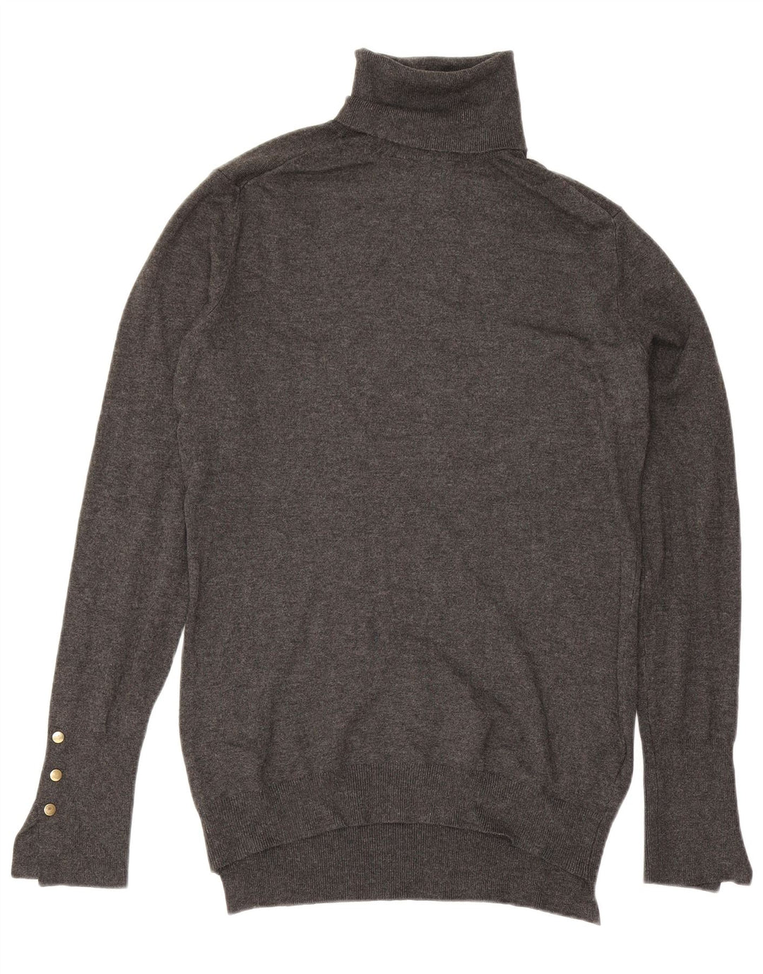 Zara ženski pulover s rol izrezom UK 14 Large Gray