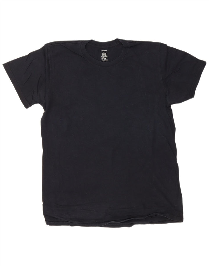 CALVIN KLEIN Muška majica kratkih rukava srednje tamnoplavi pamuk