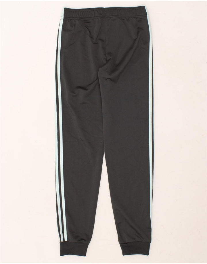 ADIDAS Boys Tracksuit Trousers Joggers 13-14 Years Grey Polyester Vintage Adidas and Second-Hand Adidas from Messina Hembry 