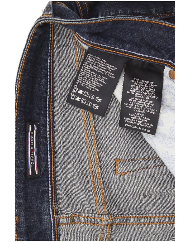 Tommy Hilfiger Ženske Bootcut traperice W31 L28 tamnoplavi pamuk