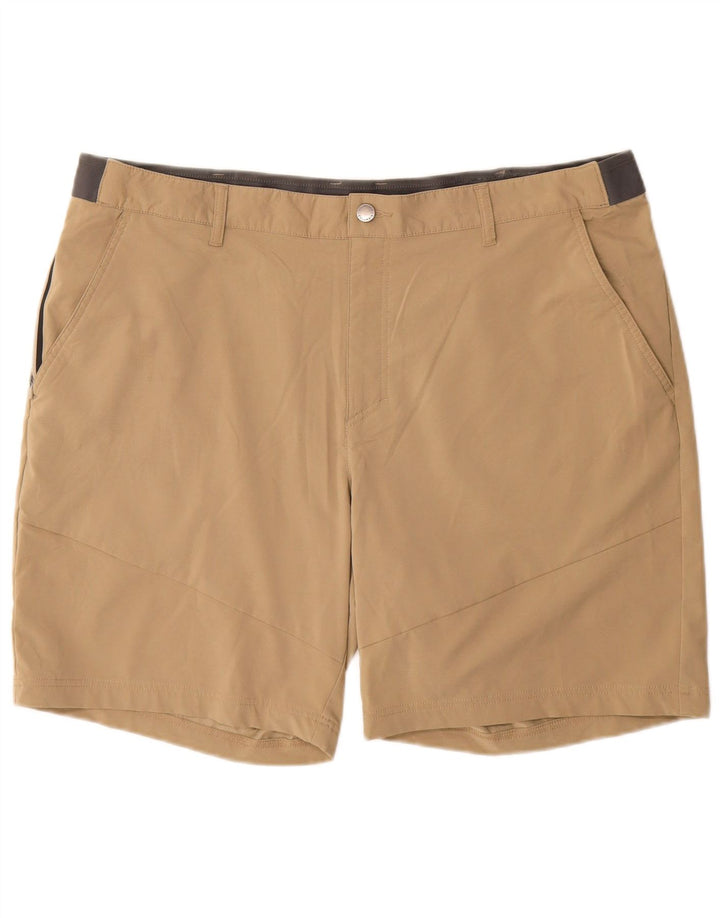Columbia muške chino kratke hlače W40 XL poliester u bež boji