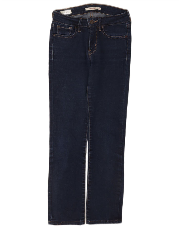 Levi's ženske 715 Bootcut traperice W24 L26 tamnoplavi pamuk