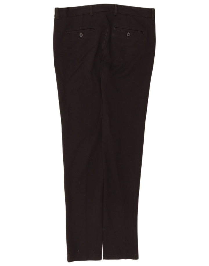 Jack & Jones Ženske Marco Slim Chino hlače W32 L34 crni poliester
