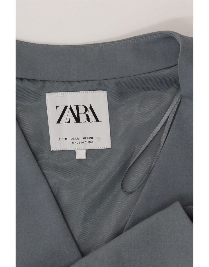 Zara ženski prsluk UK 12 srednje sivi poliester