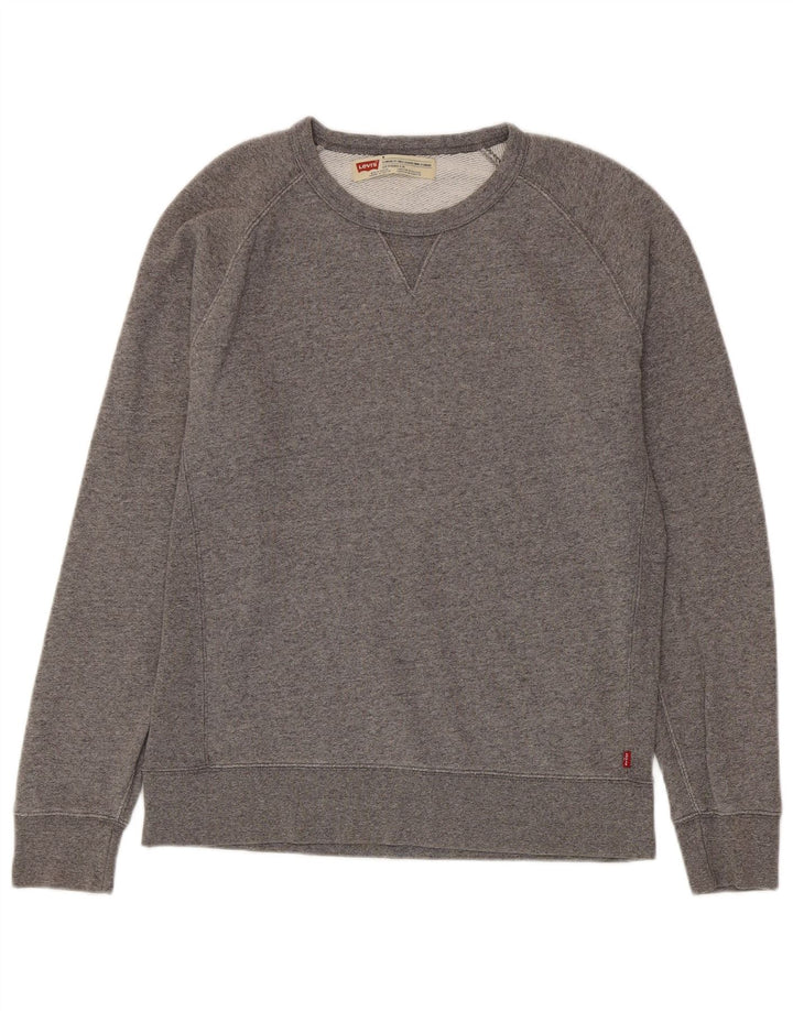 LEVI'S muška trenirka standardnog kroja, srednje sivi flekasti pamuk