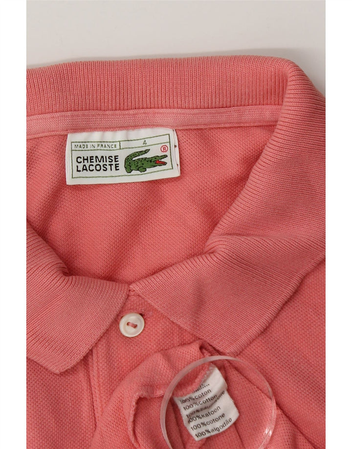 Lacoste muška polo majica veličine 4 srednje ružičasti pamuk