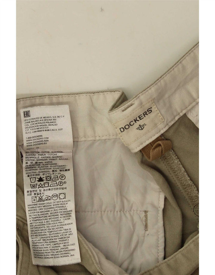 Dockers muške kargo kratke hlače W34 veliki kaki pamuk
