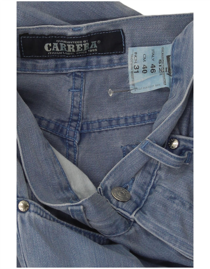 Muške uske traperice Carrera Bootcut W31 L34 plavi pamuk