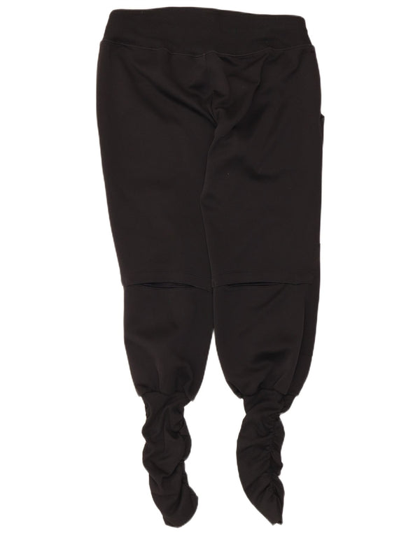 Nike Ženske Dri Fit Trenirke Hlače Joggers UK 14 srednje crne