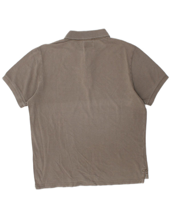 Champion muška Heritage Fit polo majica, veliki smeđi pamuk