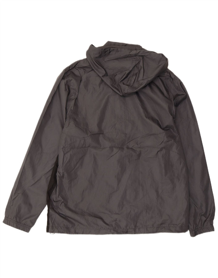 REEBOK Muška kišna jakna s kapuljačom UK 38 Medium Gray Colourblock Poliester