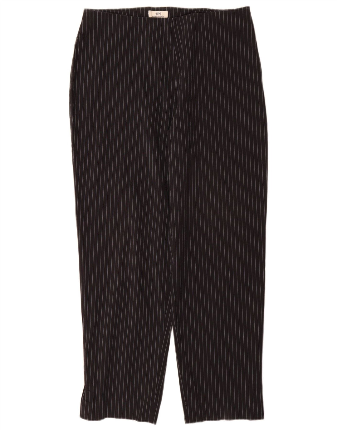 BROOKS BROTHERS Ženske 346 ležerne hlače US 12 Large W30 L28 crne