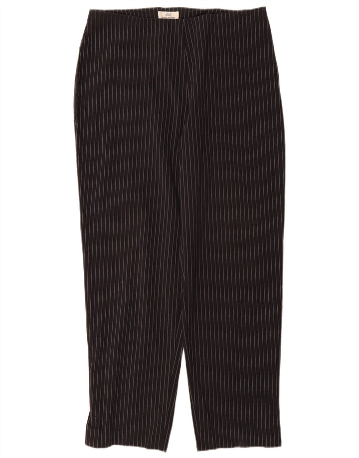 BROOKS BROTHERS Ženske 346 ležerne hlače US 12 Large W30 L28 crne