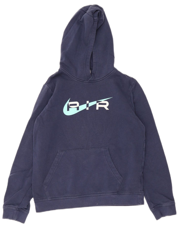 Nike Boys Graphic Hoodie Džemper 13-14 godina XL tamnoplavi pamuk