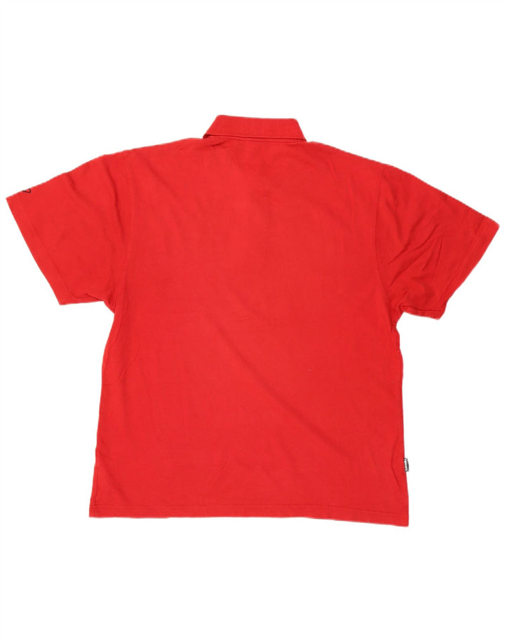 Rip Curl muška polo majica Mala crvena pamuk
