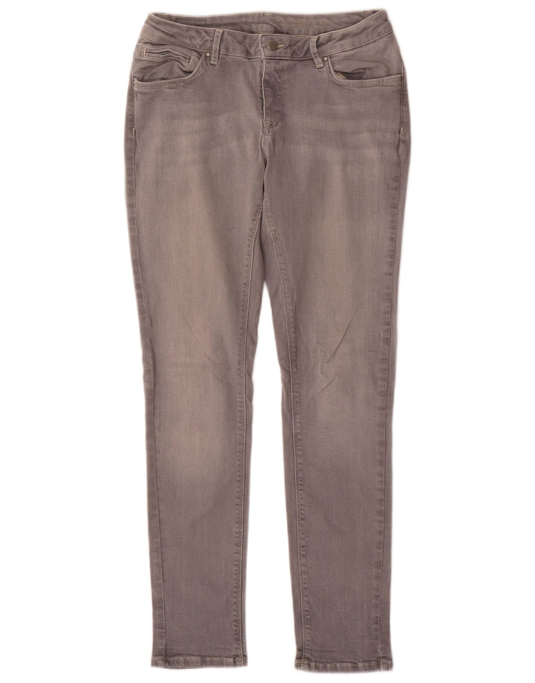 JIGSAW Womens Skinny Jeans W30 L30 Grey Cotton