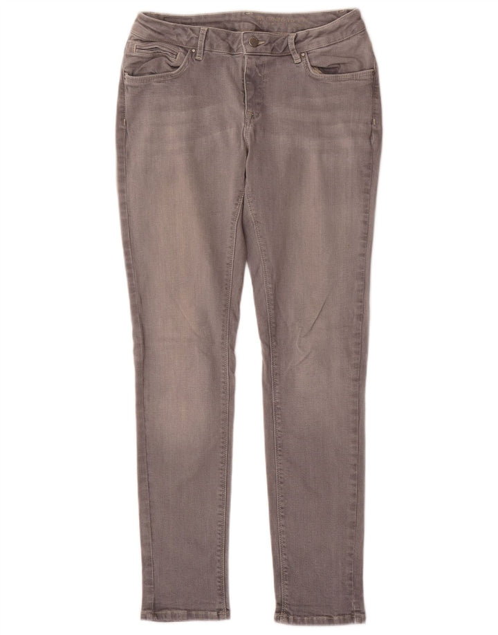 JIGSAW Womens Skinny Jeans W30 L30 Grey Cotton