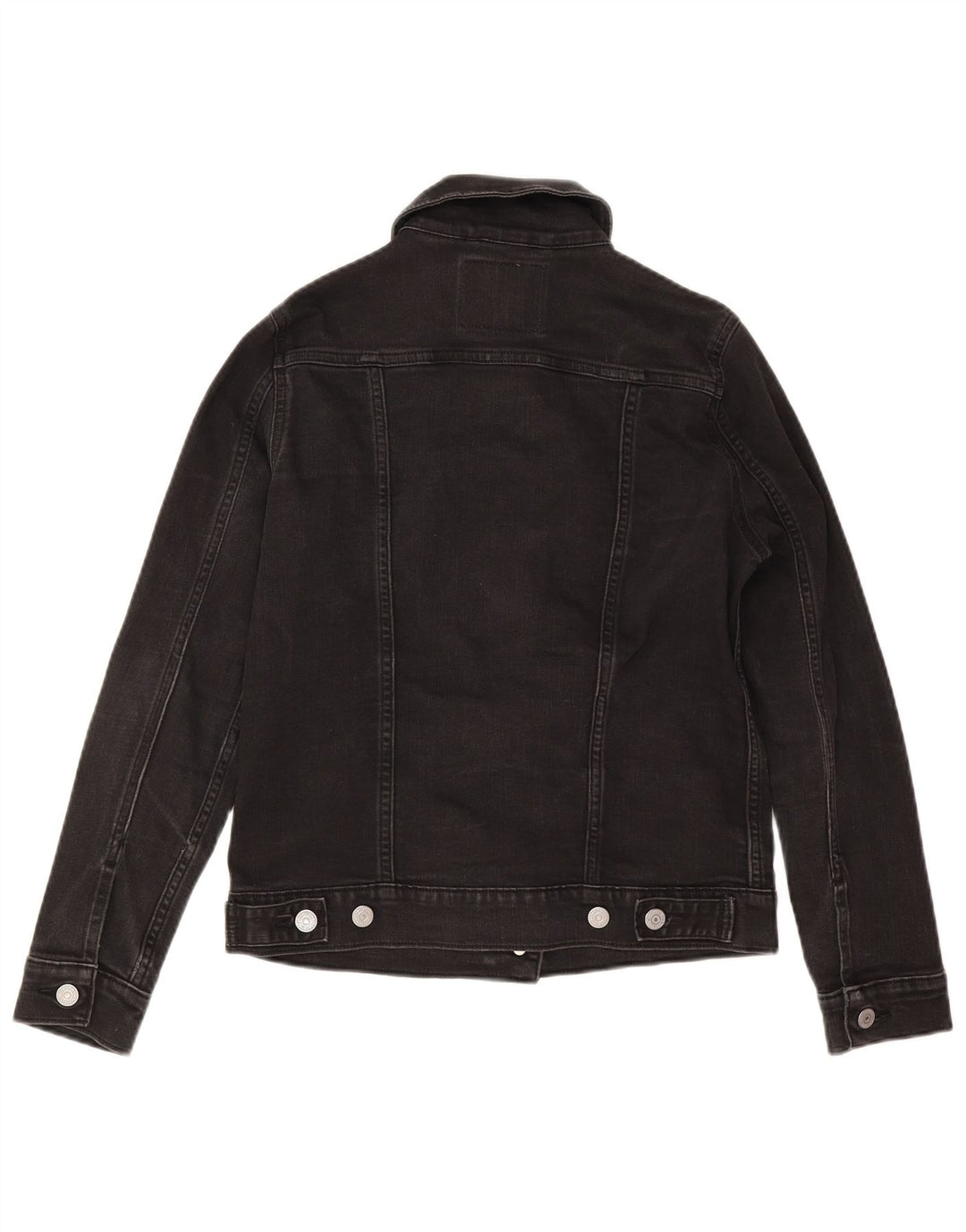 Levi's prevelika ženska traper jakna UK 6 XS crni pamuk