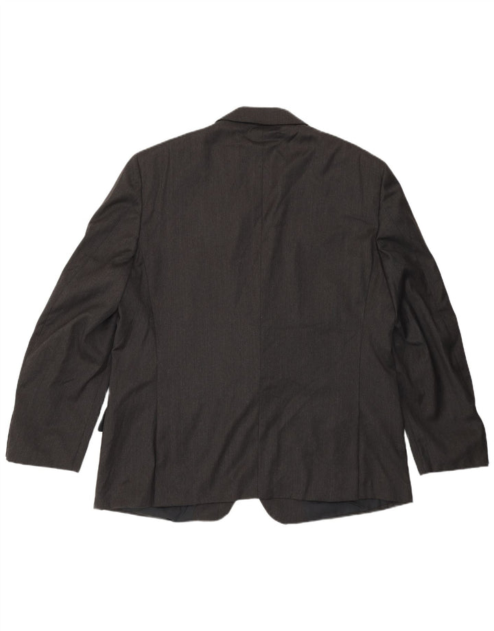 CANTARELLI muška jakna Loro Piana sa 2 gumba IT 58 4XL siva