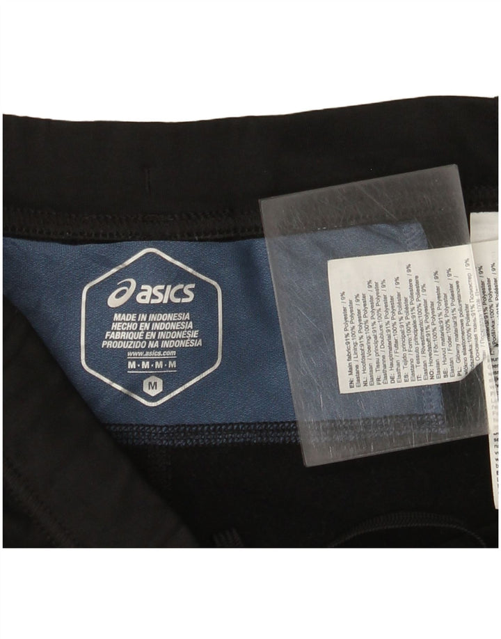 Ženske hlače za trenirku Asics UK 12 Srednje crni poliester