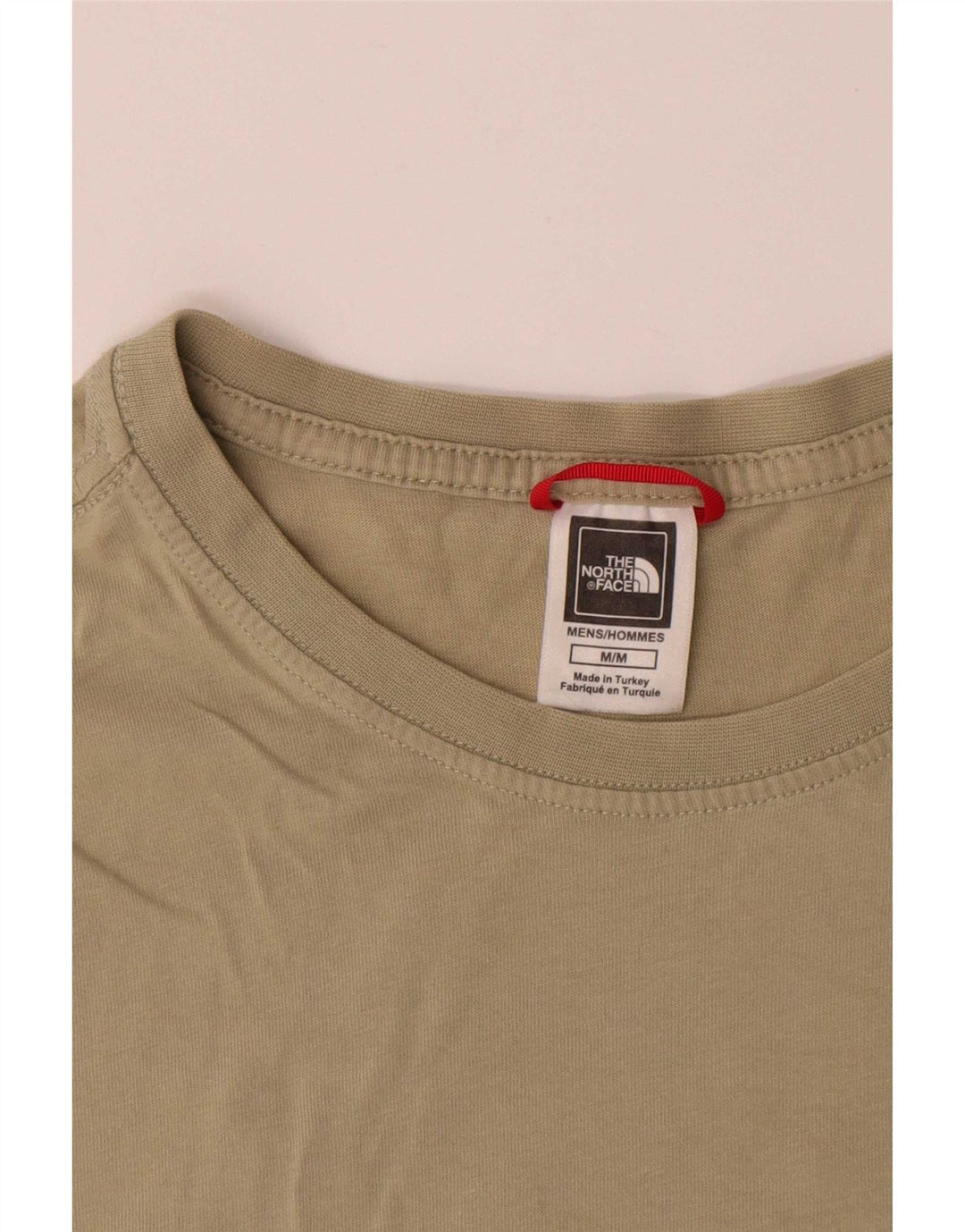 The North Face muška majica s grafičkim motivima, srednji kaki pamuk