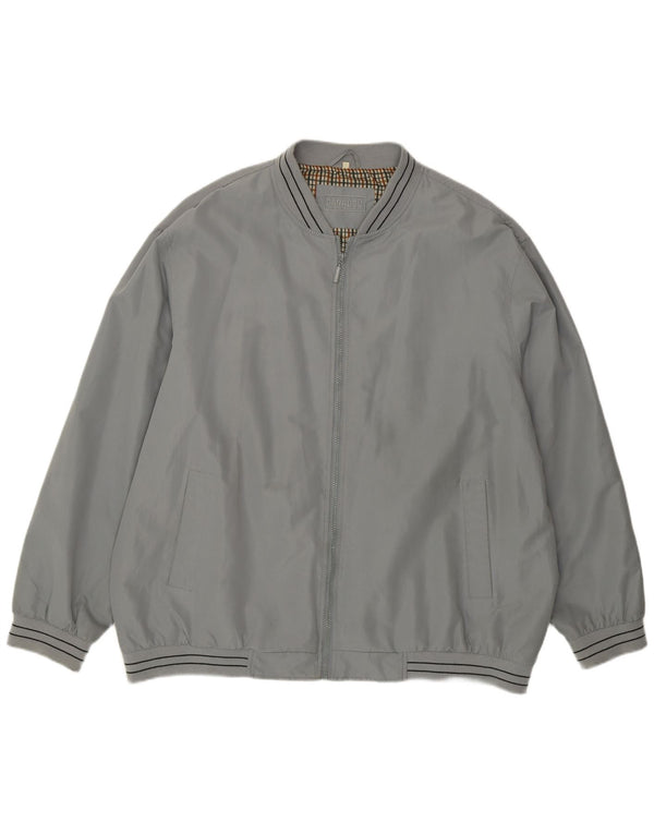 CARABOU muška bomber jakna UK 46 3XL sivi poliester