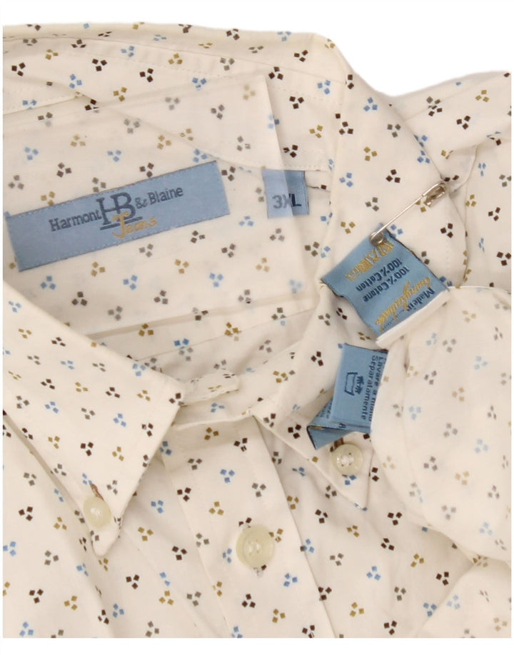 HARMONT & BLAINE Muška košulja 3XL pamuk s bijelim mrljama