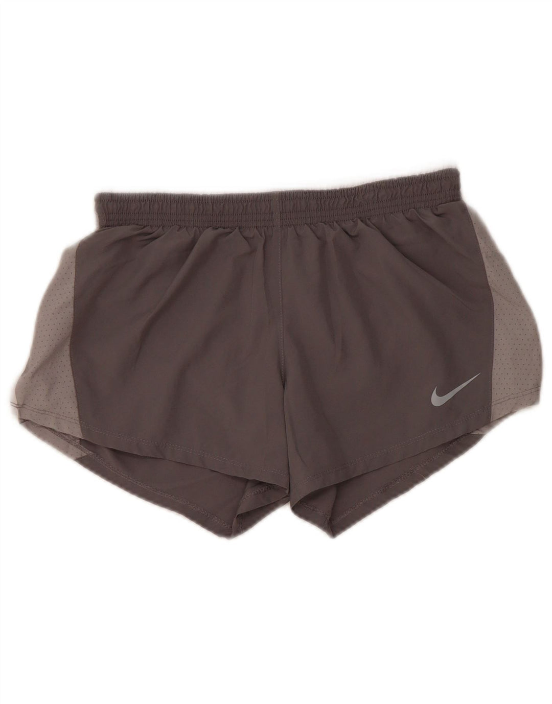 Nike Ženske Dri Fit Sportske kratke hlače UK 10 Mali sivi poliester