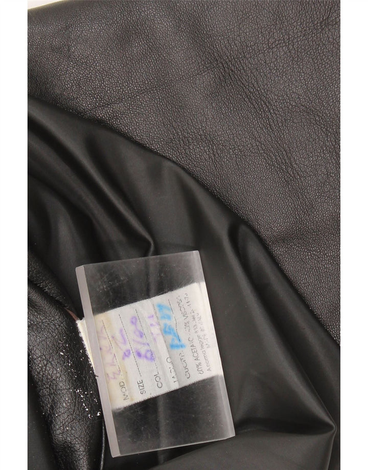 VINTAGE muška kožna jakna UK 42 XL crna koža