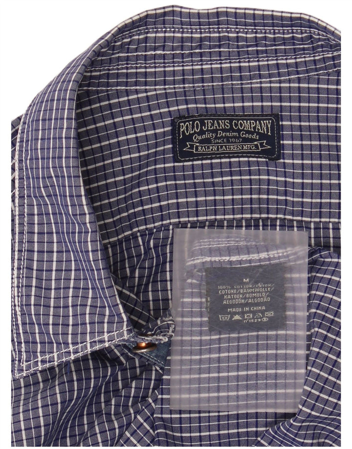 RALPH LAUREN Muška košulja Srednje plavi pamuk od ginghama