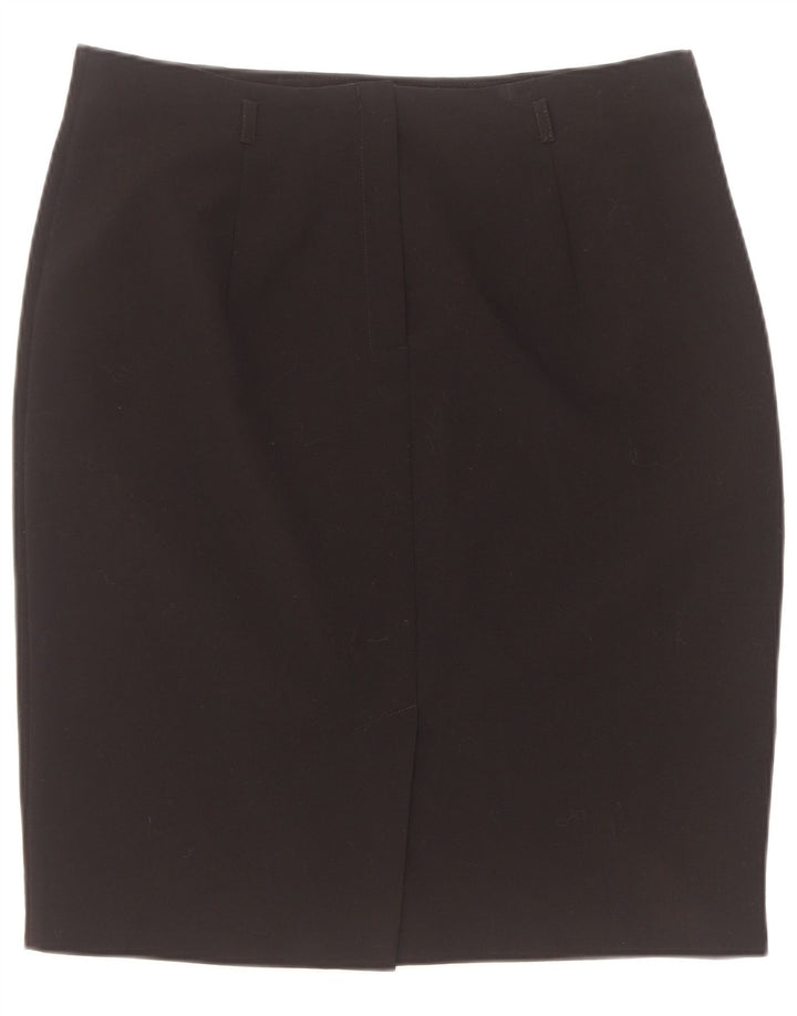 Marks & Spencer ženska pencil suknja UK 16 Large W34 crni poliester