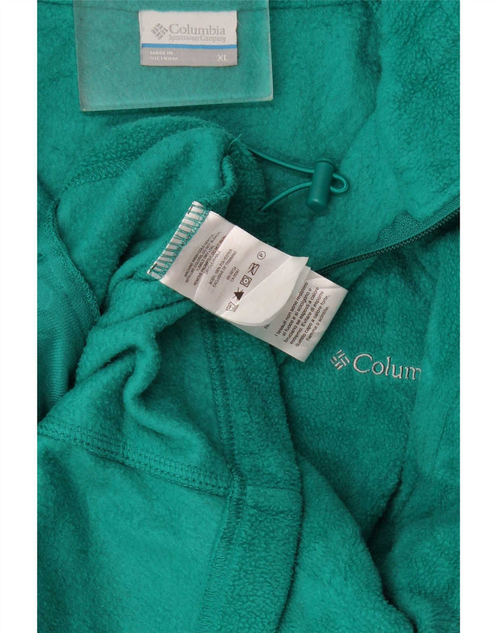 Columbia ženska jakna od flisa UK 18 XL zeleni poliester