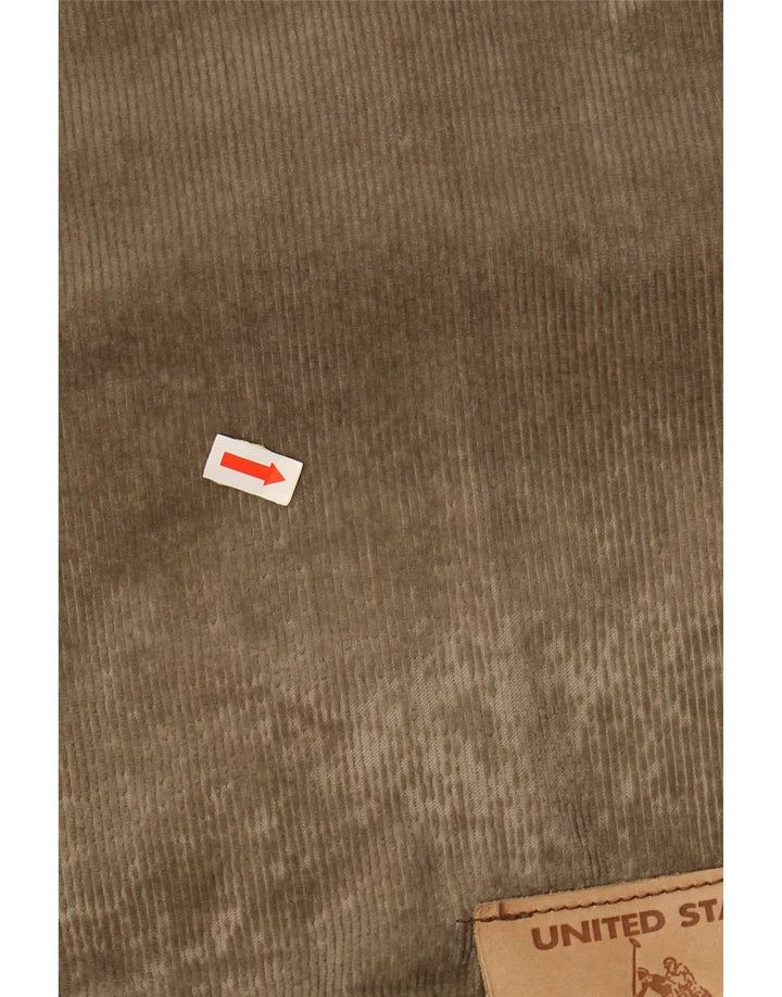 US POLO ASSN. Muška jakna od samta UK 42 XL bež