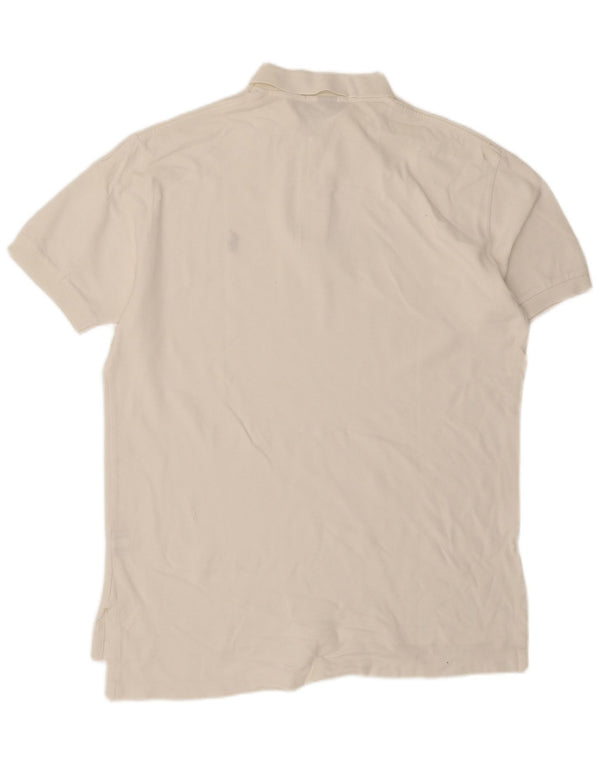 Polo Ralph Lauren Mens Polo Shirt Large White Cotton