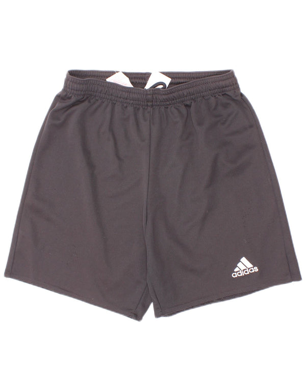 Adidas kratke sportske hlače za dječake 11-12 godina, crni poliester