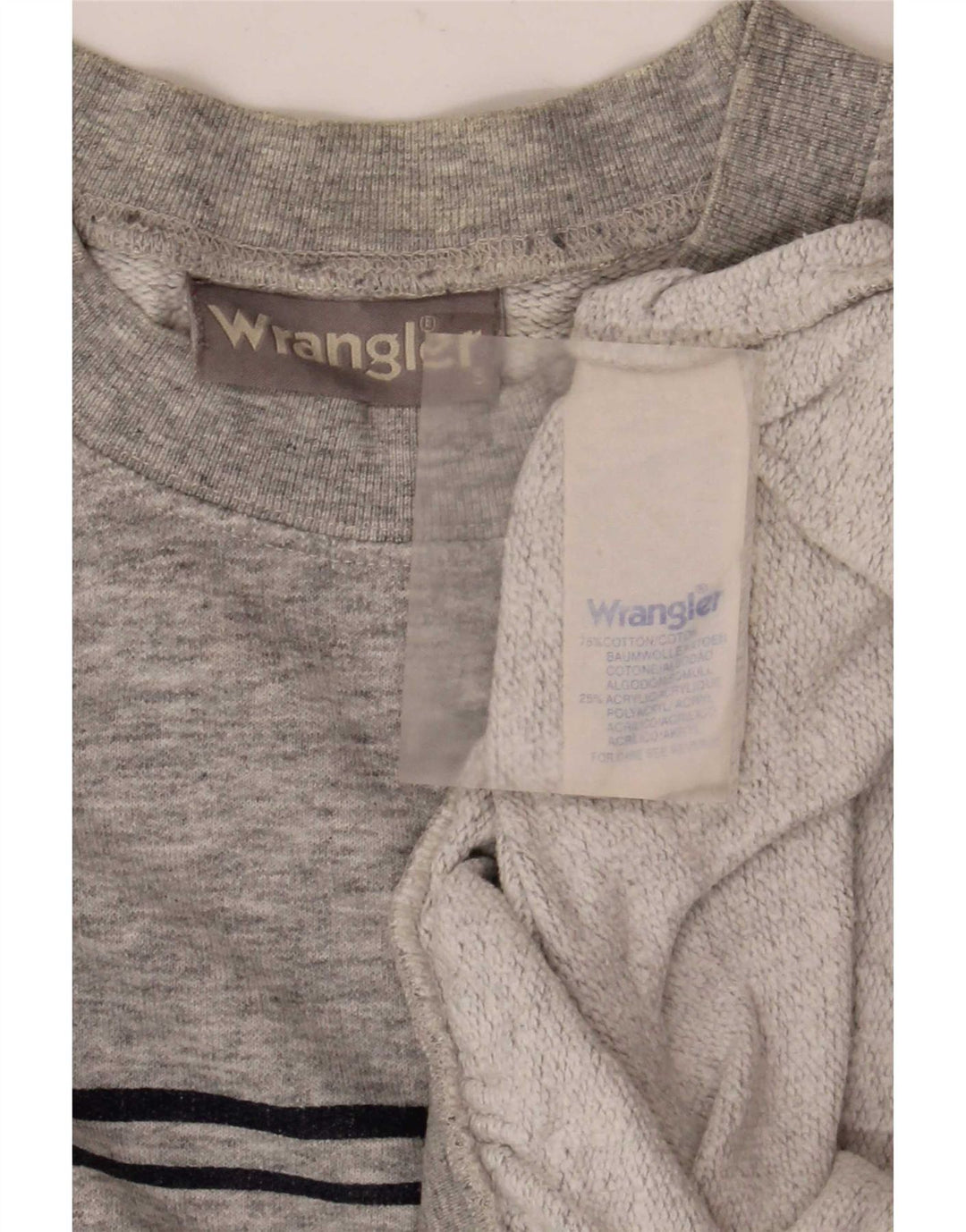 Wrangler muški džemper od malog sivog flekastog pamuka